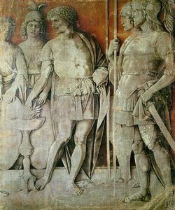 Mucio Escévola de Andrea Mantegna